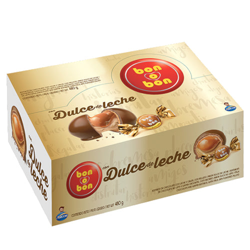 Bombones Bon o Bon Dulce de Leche 16gr x30 unidades