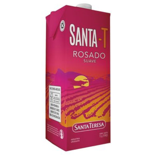 Vino Santa T Rosado Suave 1lt Tetra