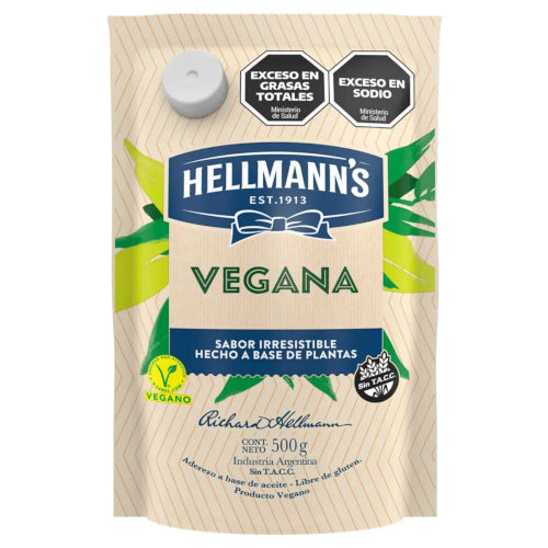 Mayonesa Hellmanns Vegana sin Tacc 500g