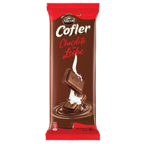 Tableta Chocolate con Leche Cofler 140g