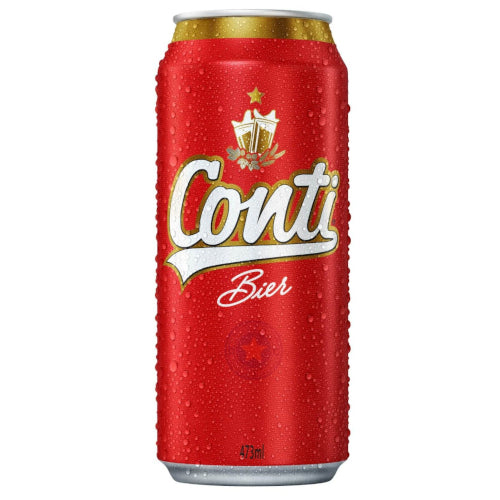 Cerveza Conti Lata 473ml funda x12 unidades