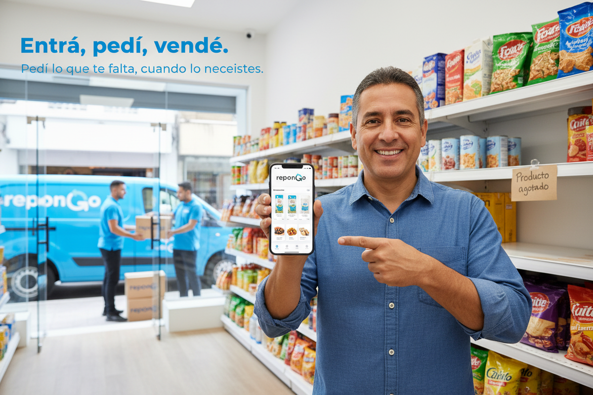 Hero ReponGo - Entrá, pedí, vendé