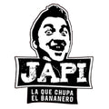 Logo Japi, la que chupa el Bananero