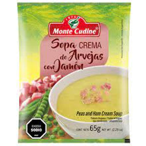 Sopa Crema Monte Cudine de Arvejas Con Jamón 65g