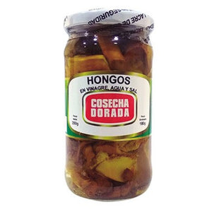 Hongos en Vinagre Cosecha Dorada 350g