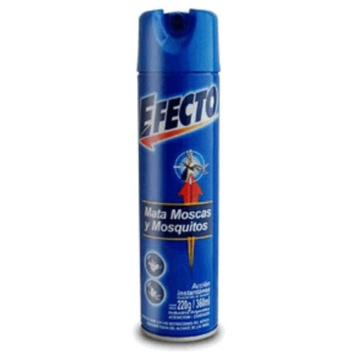 Insecticida en Aerosol Efecto Moscas y Mosquitos 360ml