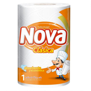 Toalla de Cocina Nova Clásica 60 Paños x1 Rollo