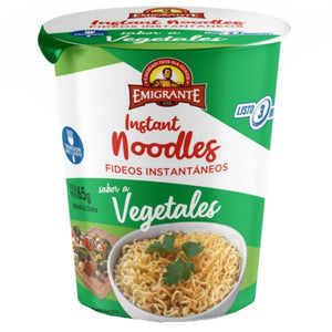 Pasta Instantánea Emigrante Noodles Vegetales 65g