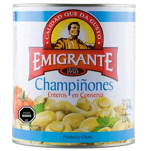 Champiñon Entero Emigrante Lata 2.84Kg