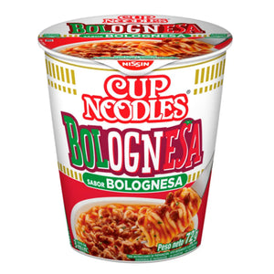 Pasta Instantánea Nissin Noodles Bolognesa 72g