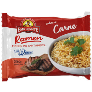 Pasta Instantánea Emigrante Ramen Carne 65g