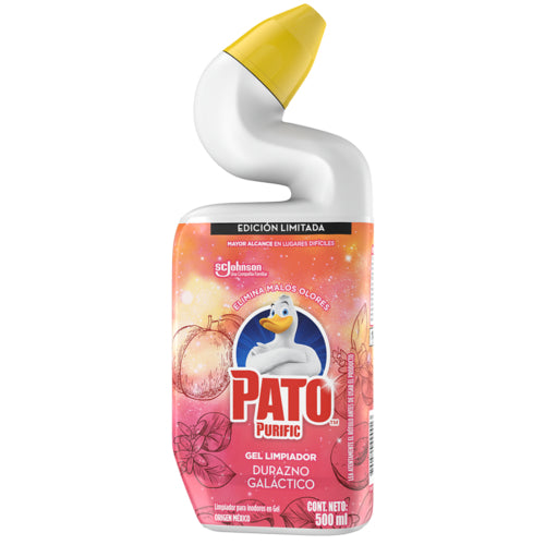 Limpia Inodoro Gel Limpiador Durazno Galáctico Pato Purific 500ml