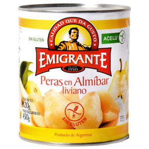 Peras en Almíbar Emigrante 820g