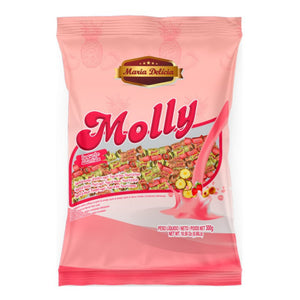 Caramelos Masticables Molly Yogurt 4g Bolsa 600g