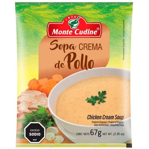 Sopa Crema Monte Cudine de Pollo 67g