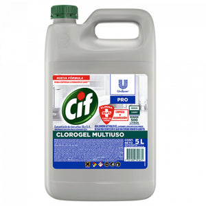 Lavandina en Gel Cif Clorogel Multiuso 5lts