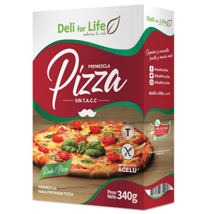 Premezcla para Pizza Deli for Life 340g Libre de Gluten