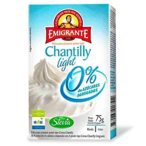 Chantilly Light 0% Emigrante 75g