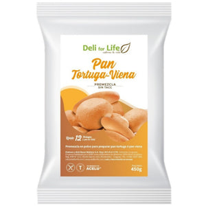 Premezcla para Tortuga y Viena Deli for Life 430g Libre de Gluten