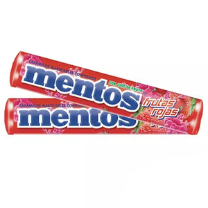 Caramelos Masticable Mentos Frutilla 29.5g x12 unidades