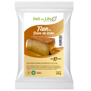 Flan de Dulce de Leche Deli For Life 120g Libre de Gluten