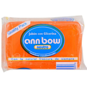 Jabón de Tocador Neutro Ann Bow Glicerina 10o0g