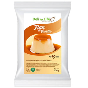 Flan de Vainilla Deli For Life 120g Libre de Gluten