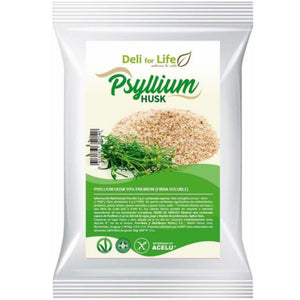 Psyllium Husk 99% Premium Deli for Life 250g Libre de Gluten