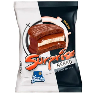 Alfajor Punta Ballena Surprise Negro 60g x8 unidades