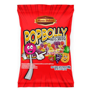 Chupetines Pop Bolly Frutal Surtido 5g Bolsa 500g