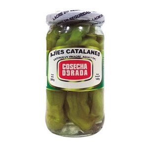 Ajíes Catalanes en Vinagre Cosecha Dorada 350g