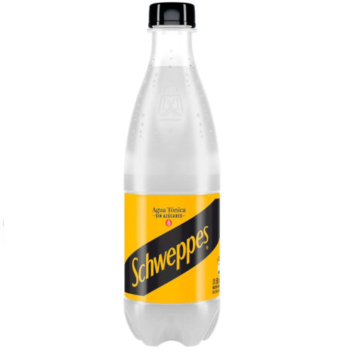Schweppes Tónica Sin Azúcar 500ml Funda x12 unidades