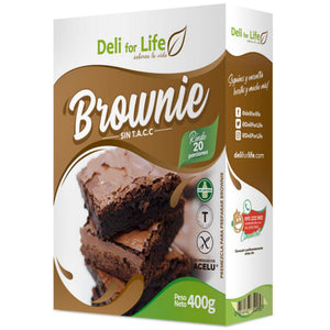 Brownie Deli for Life 400g Libre de Gluten