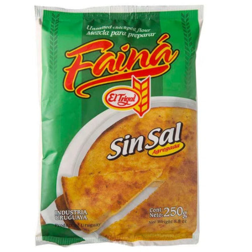 Faina Sin Sal El Trigal 250g