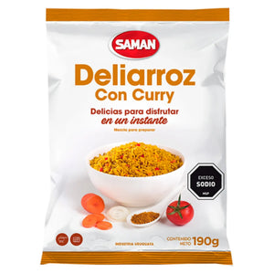 Arroz Saman Deliarroz con Curry 190g