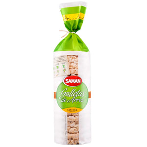 Galleta de Arroz Sin Sal Saman 150g