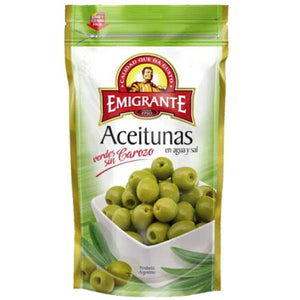 Aceitunas Verdes Sin Carozo Emigrante 400g