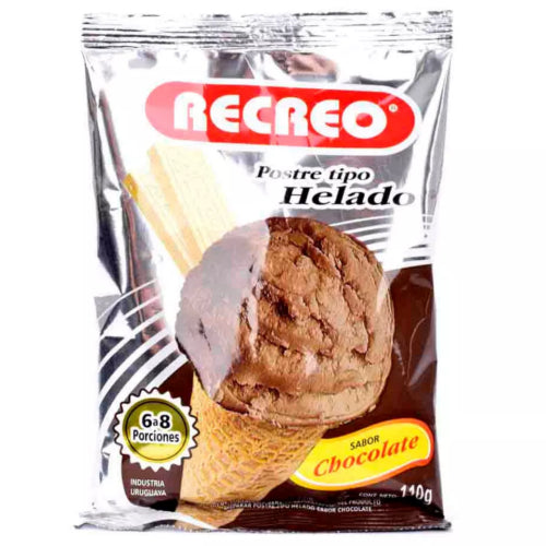 Polvo para Helado Recreo Chocolate 100g