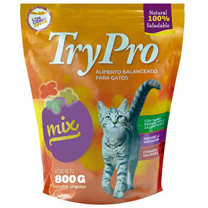 Alimento Balanceado para Gatos TryPro 800g Cierre Ziploc