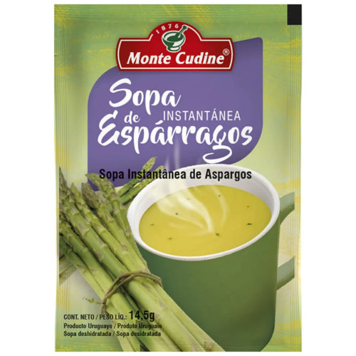 Sopa Monte Cudine Individual de Esparragos 14.5g