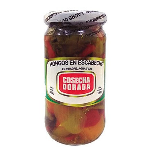 Hongos en Escabeche Cosecha Dorada 350g