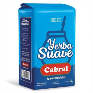 Yerba Cabral Suave 1kg