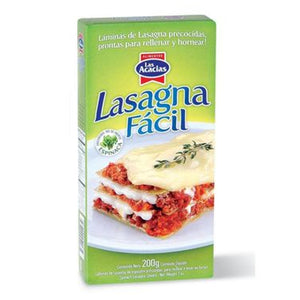 Lasagna Facil de Espinaca Las Acacias 200gr