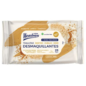 Toallas Húmedas Desmaquillantes Wetclean x25 unidades