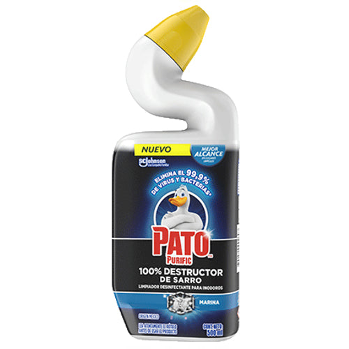 Limpia Inodoro Destructor de Sarro Pato Purific Marina 500ml