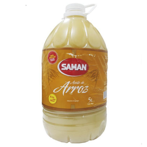 Aceite de Arroz Saman para Frituras 5lts