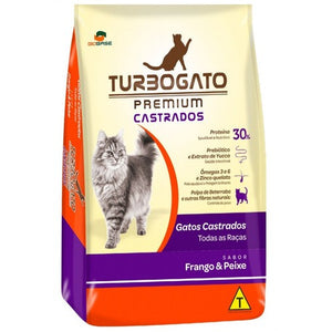 Alimento para Gatos Turbogato Gatos Castrados 1Kg