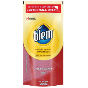 Cera Blem Embellece Ceramicos Rojo Doypack 400ml