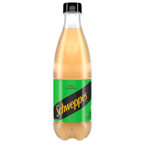 Schweppes Citrus Sin Azúcar 500ml Funda x12 unidades