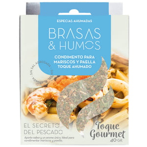 Condimento para Mariscos y Paella Ahumado Brasas y Humos 40g